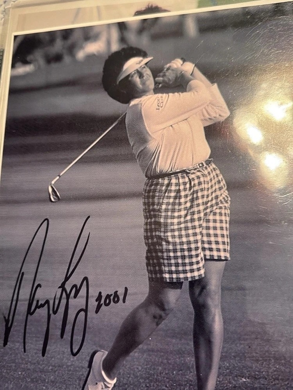 Signed Golf Photograph Print
Nancy Lopez 25